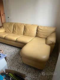 Divano in pelle
