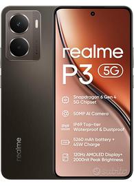 realme P3 5G Smartphone 12+512GB, Grigio Cometa