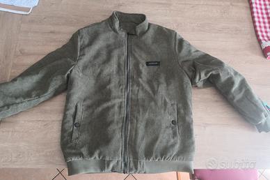 giubbotto in velluto verde 