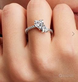 Anello Pandora Unione di Cuori