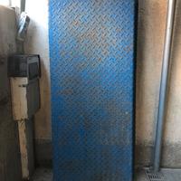 Coppia rampe galvanizzate in ferro pesante