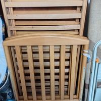 lettino in legno 