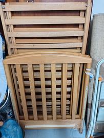 lettino in legno 