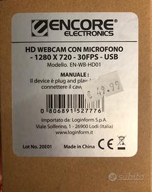 Hd webcam con microfono
