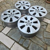 Audi 4 cerchi in lega 17 pollici originali