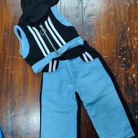 Completo Sportivo Bambina 18 Mesi - Made in Italy 
