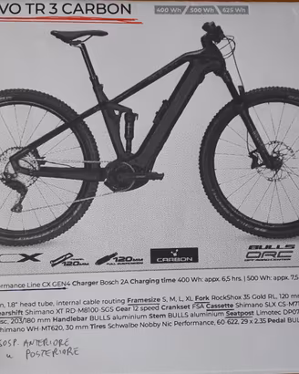E-mtb Bulls Sonic Evo TR3 Carbon .