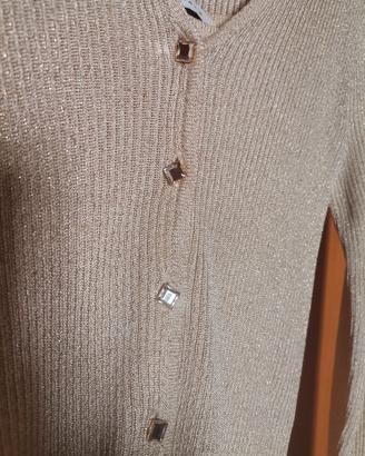 Twin set lurex Penny Black tg S bottoni gioiello 