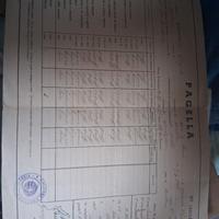 pagella scolastica fascista 