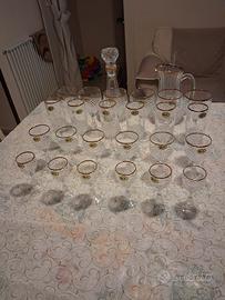 Set di cristalleria Vintage
