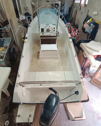 open 5,20 + carrello omologato 