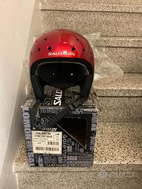 Casco da sci Salomon color rosso, 51-55 (XXS/XS)