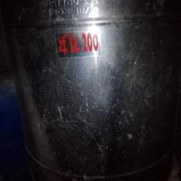 Contenitore alimenti liquidi 200 lt inox