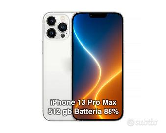 iPhone 13 Pro Max - 512 GB Batteria 88%