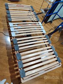 Rete letto singolo elettrificata