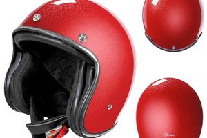 CASCO JET VINTAGE MOTO CUSTOM CAFE RACER VESPA STO