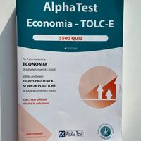 Alpha Test Economia Tolc-E - ISBN  9788848323338