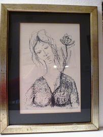 Litografia ( P.D.A.) di ANTONINO LIPERA firmata