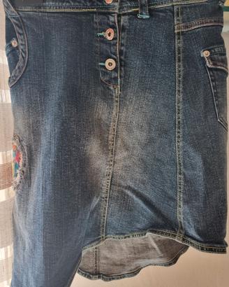 Gonna di Jeans bambina Brums