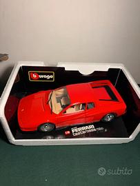 Ferrari Testarossa 1984 Bburago 1:18 Rossa RARA