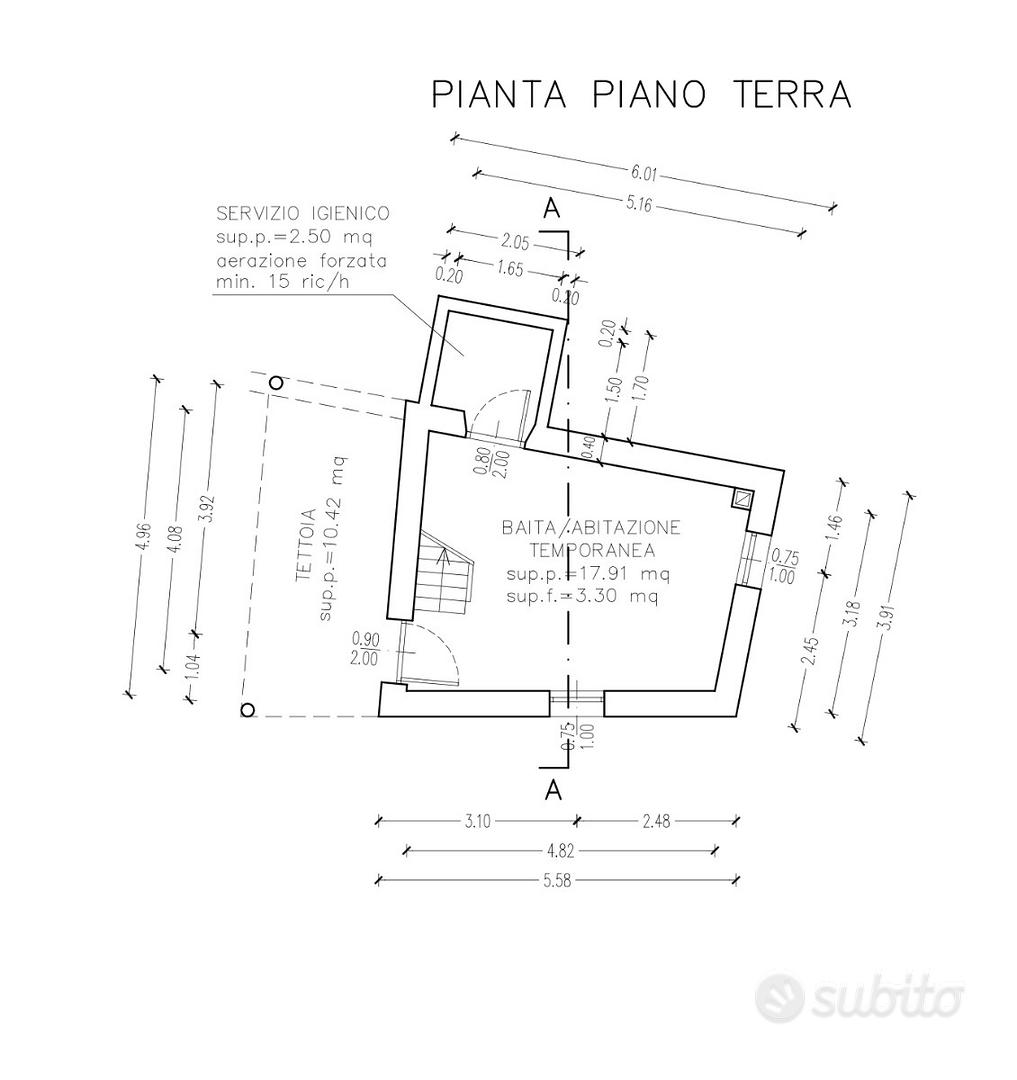 Baita con terreno - Lago santo, Cembra - Vista 2