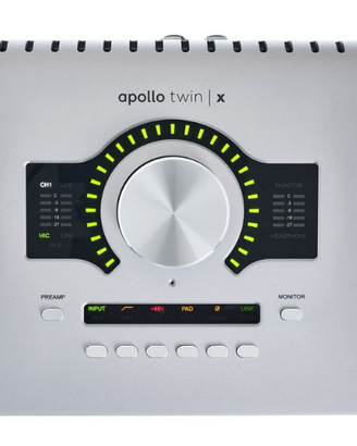 Universal Audio Apollo Twin X Quad Gen2 AC Pro