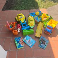 Giochi da mare per bambini