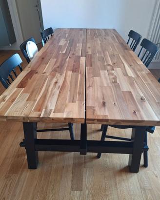 Tavolo usato in acacia 235x100