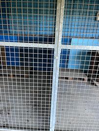 Box per cani da esterno 6x3 con divisorio
