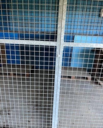 Box per cani da esterno 6x3 con divisorio
