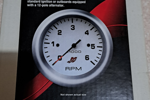 Tachimetro mercury/mercruiser 6000 RPM