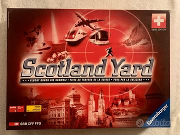 Gioco da tavolo Scotland Yard Swiss Edition
