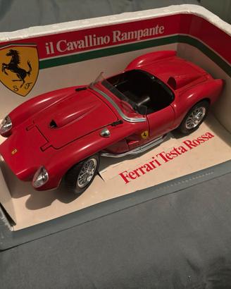 Modellino auto scala 1:12 FERRARI TESTAROSSA 1984 RED diecast