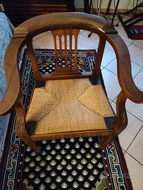 Sedia in legno primi '900