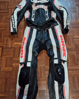 Tuta in pelle moto divisibile Spidi taglia 52 