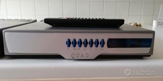 Quad 99 pre e finale da 90w stereo  			