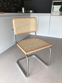 4 sedie Sedie Cesca Marcel Breuer faggio naturale