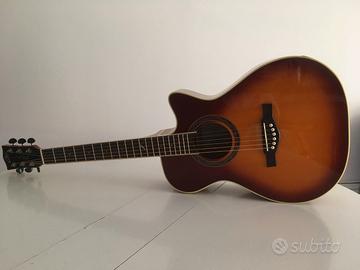 Chitarra Eko One 018 CW EQ Sunburst