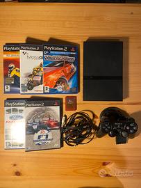 Sony Ps2 Slim + Giochi + Memory Card