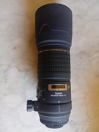 sigma AF  180mm f3.5 MACRO attacco Nikon F