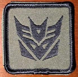 3 x Patch-Toppa TRANSFORMERS