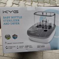 Kyg sterilizzatore e scalda biberon 2 in 1 