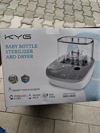 Kyg sterilizzatore e scalda biberon 2 in 1 