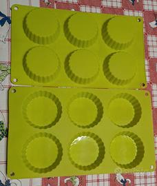 due stampi silicone dolci torte salate