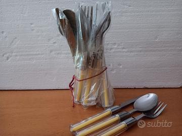 posate per 6 persone  Carosello giallo Imperial