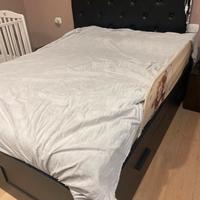 letto contenitore con 4 cassetti