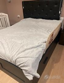 letto contenitore con 4 cassetti