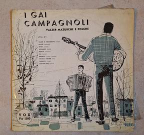 LP - I Gai Campagnoli - Valzer, mazurche e polke. 