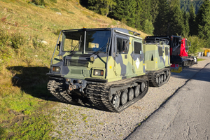 Hägglunds BV 206 con cingoli in kevlar