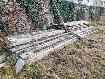 Pali in cemento per viti